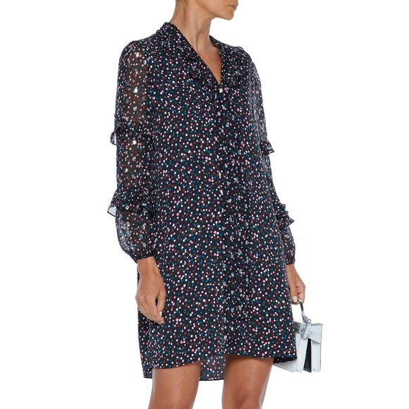 DVF confetti dots silk dress - Picture 1 of 10